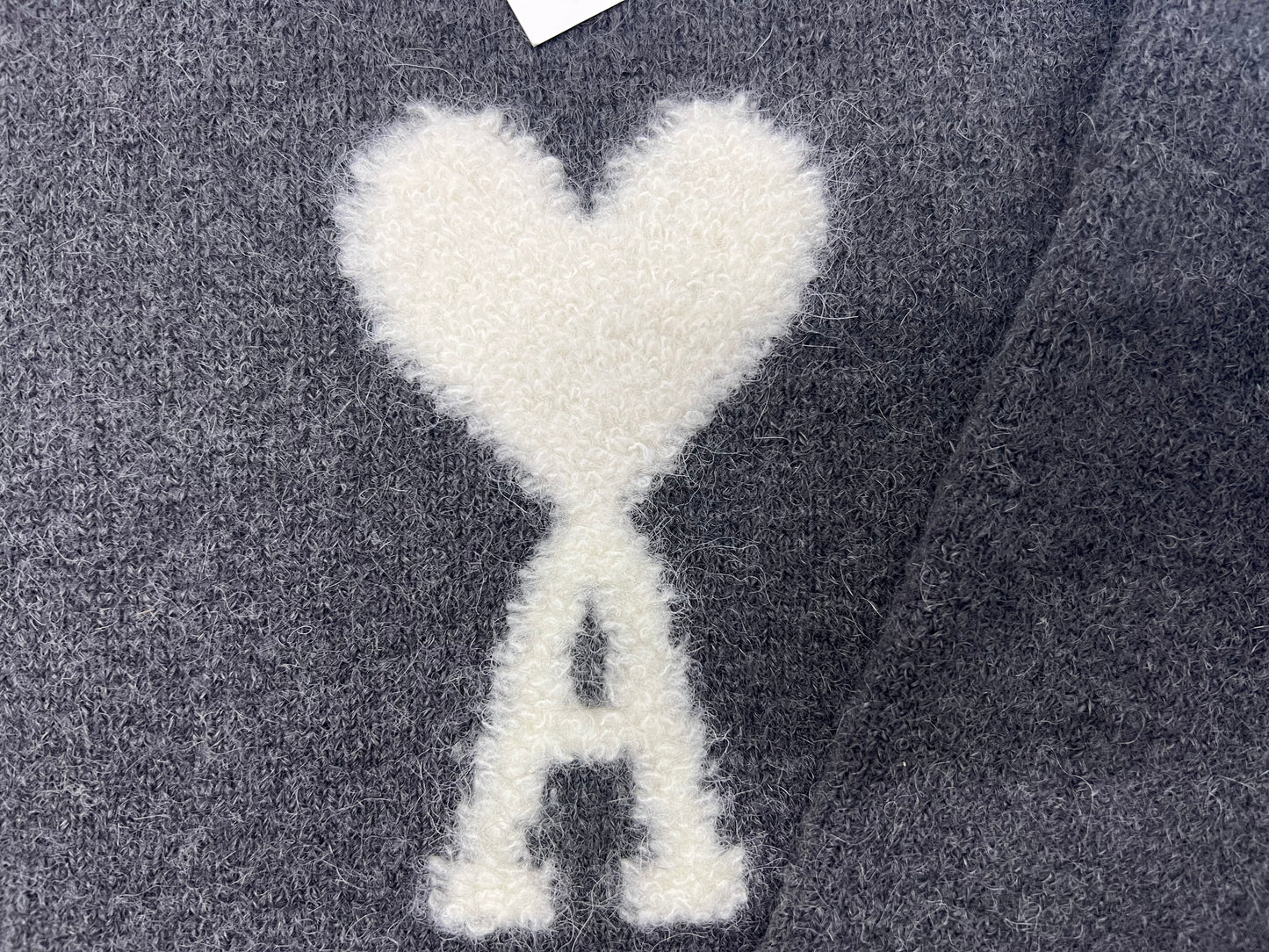 탑아미 / 아미 라운드 알파카 니트스웨터