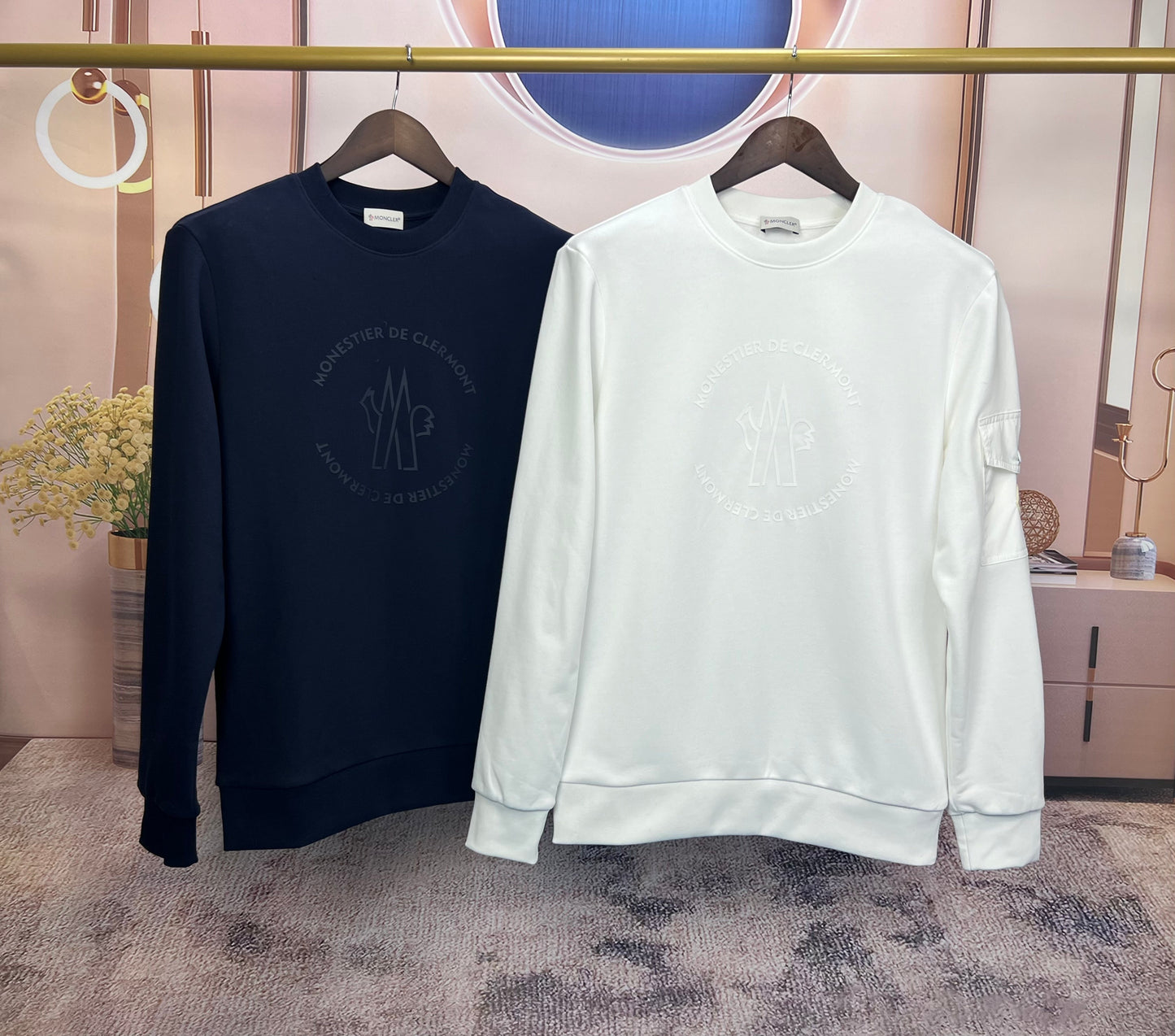 탑몽클 / MC 작업복 라운드 맨투맨