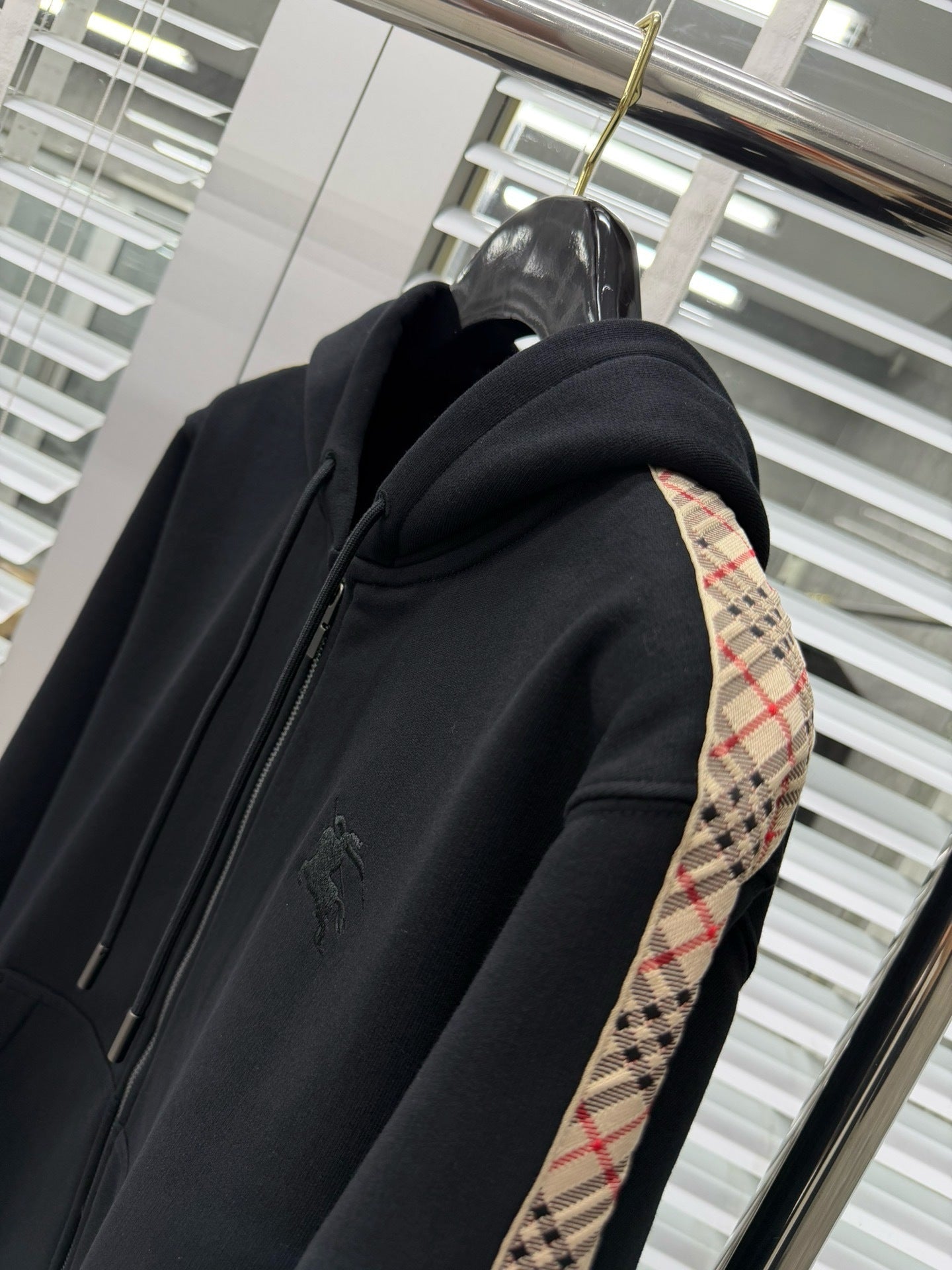 대리석 / 버버리 지퍼 후드