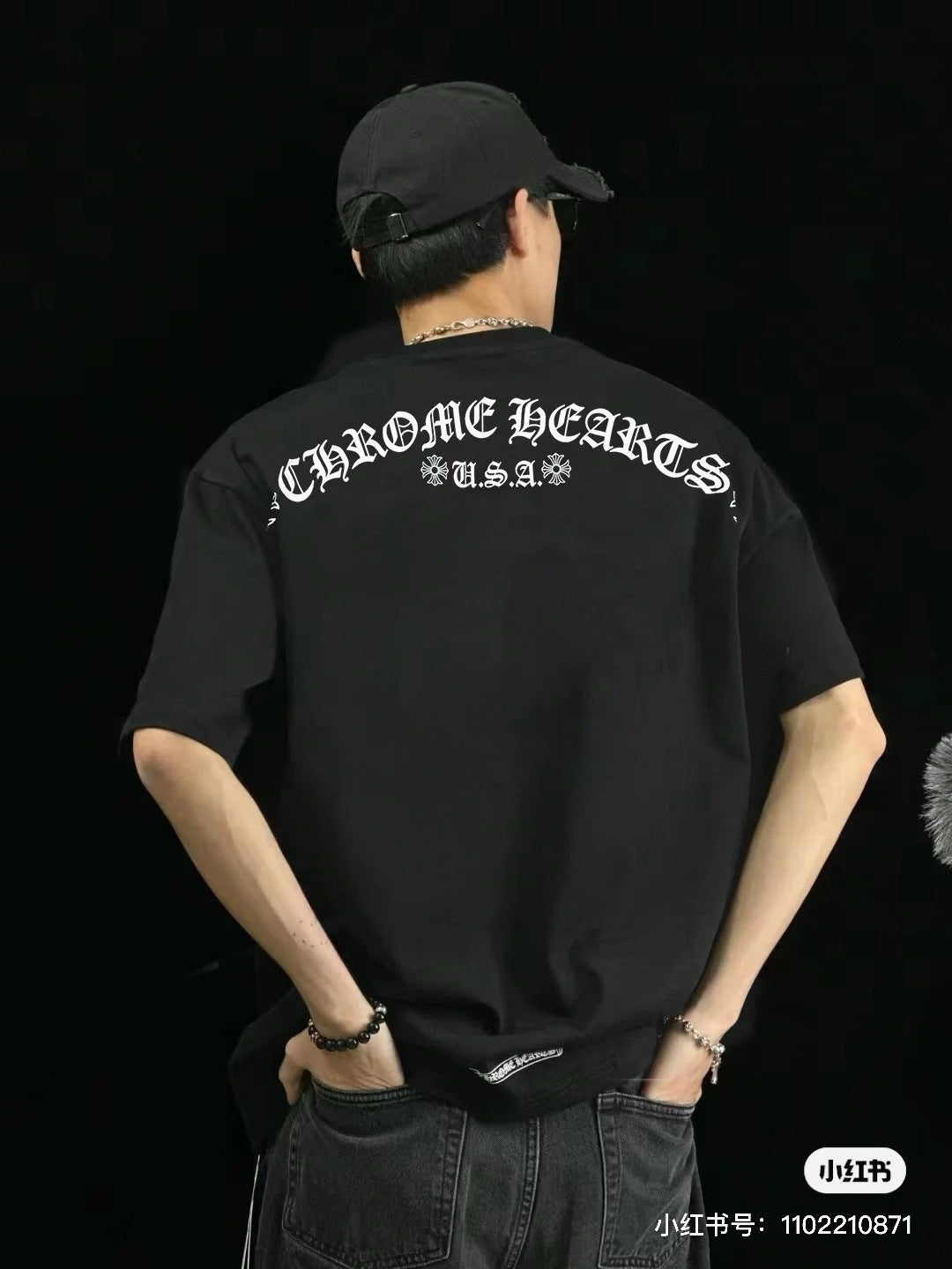 대리석 / 24SS 크롬하츠 X 매티보이 로고 포켓 티셔츠