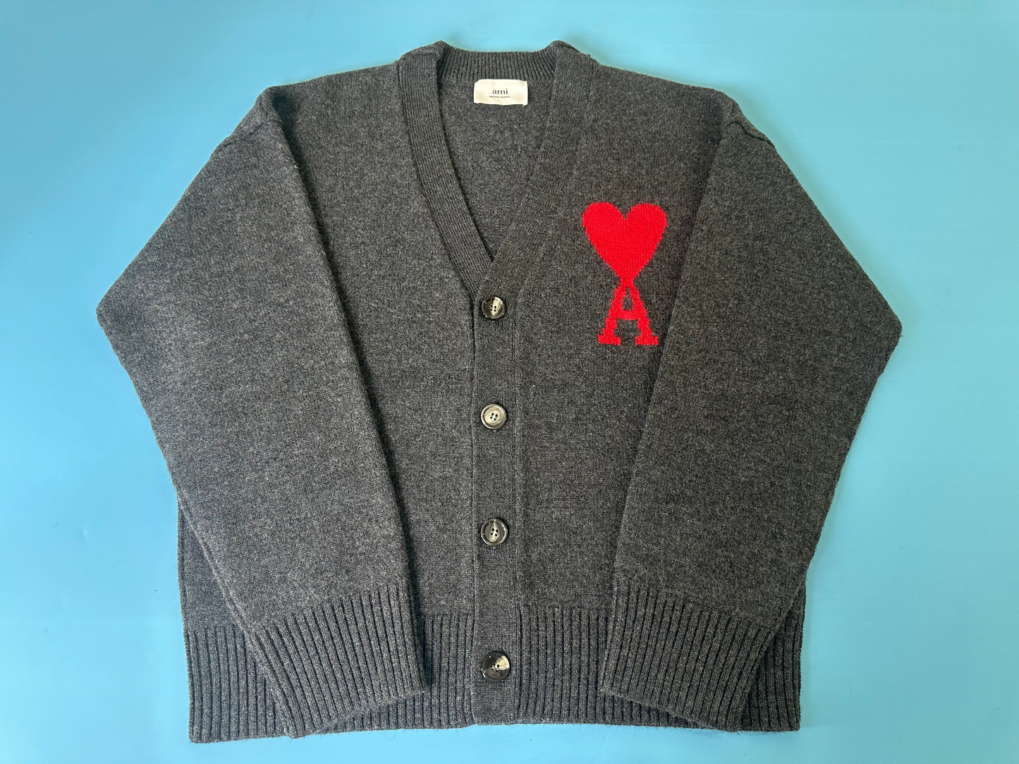 탑아미 / 아미 24년 울  카디건 스웨터