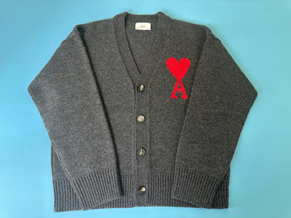 탑아미 / 아미 24년 울  카디건 스웨터