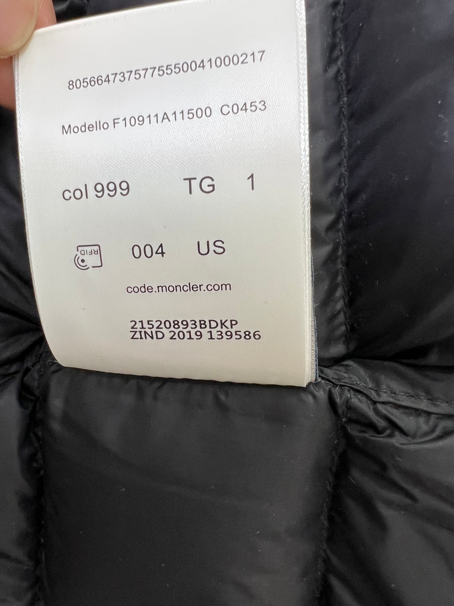 탑몽클 / MC  ROOK 다운 자켓