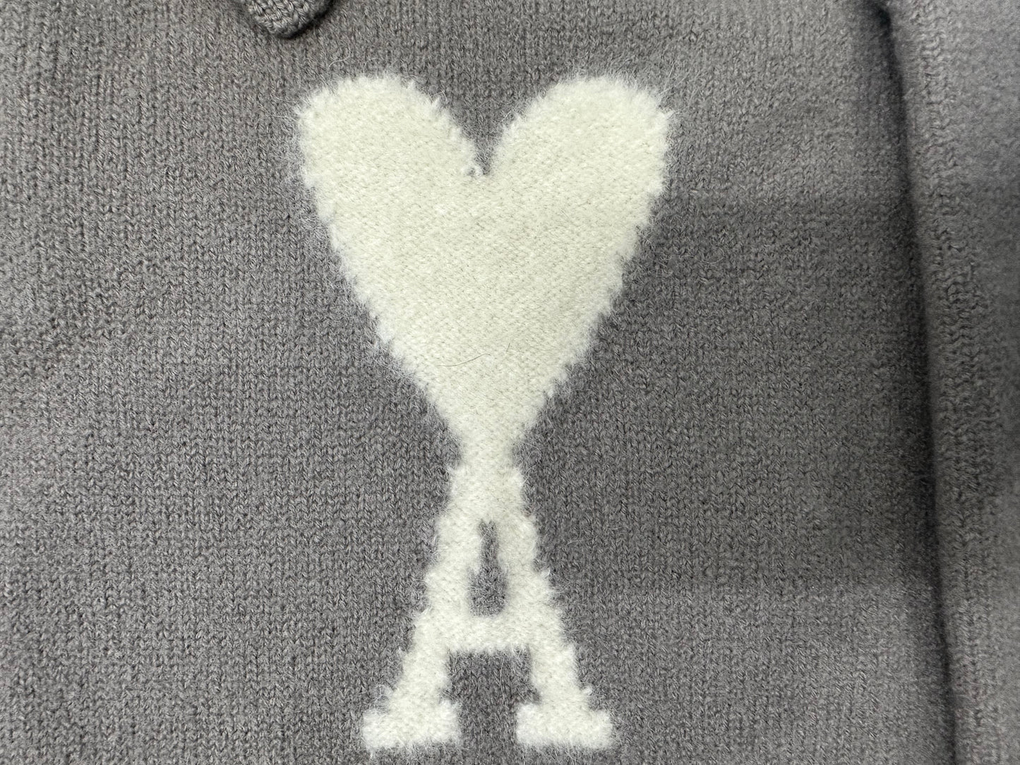 탑아미 / 아미 알파카 라운드 니트 알파카 스웨터