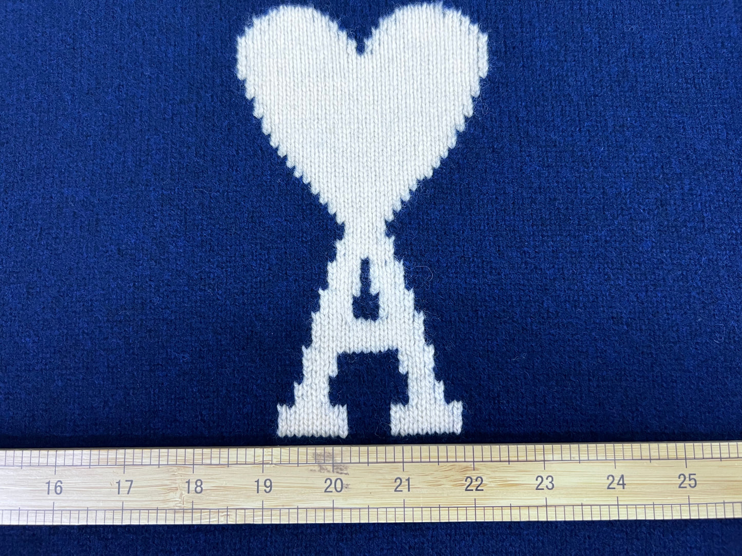 탑아미 / 아미 캐시미어 화이트 빅 사이즈 스웨터