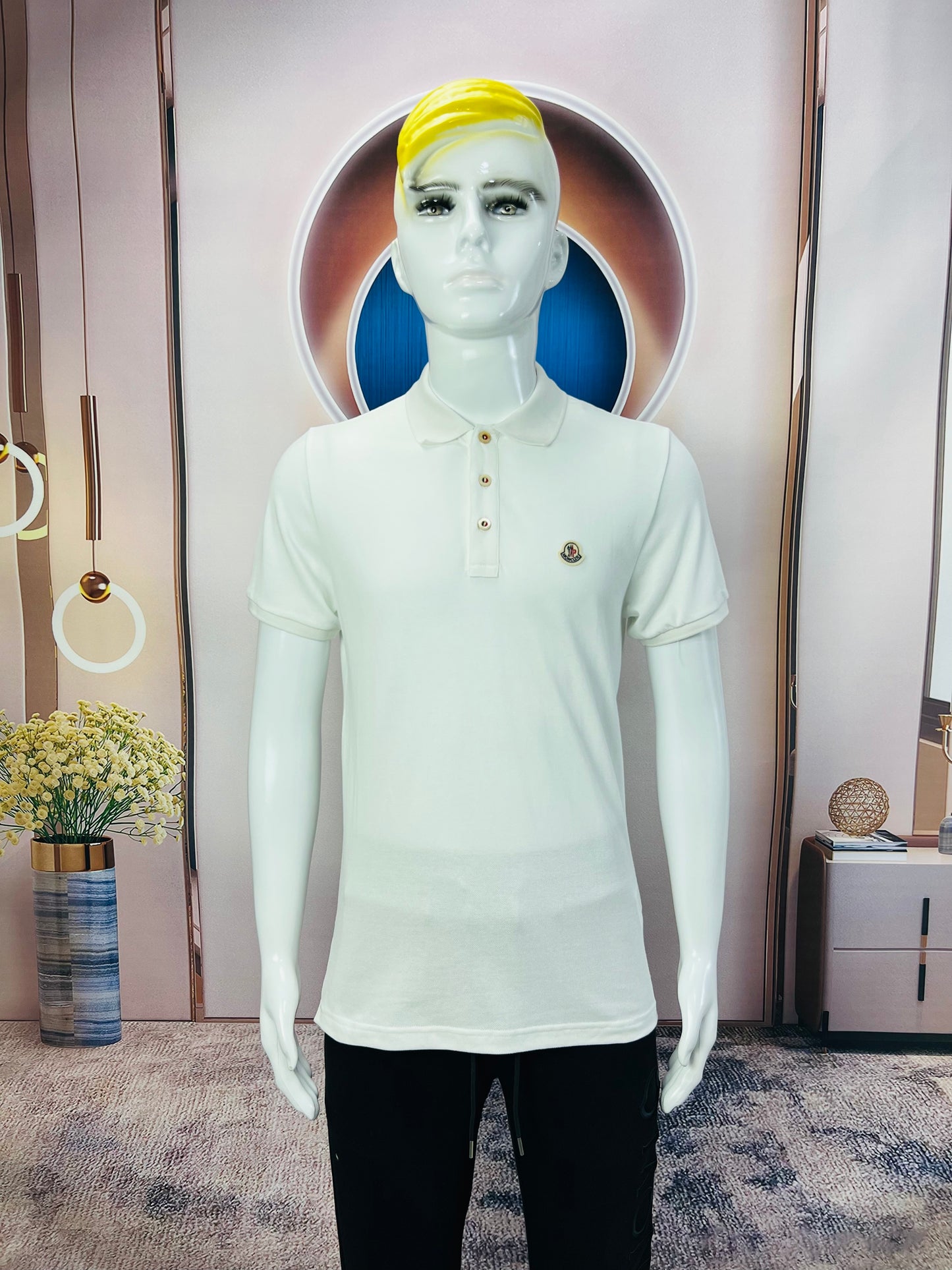 탑몽클 / MC Webbing 장식 폴로