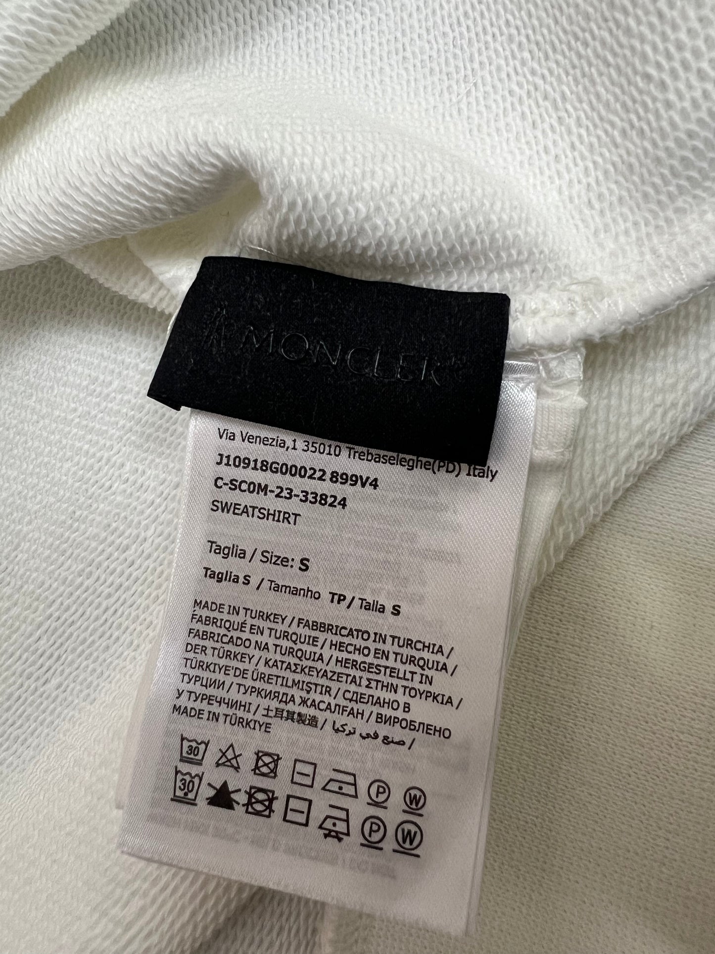 탑몽클  / MC 반지퍼 맨투맨