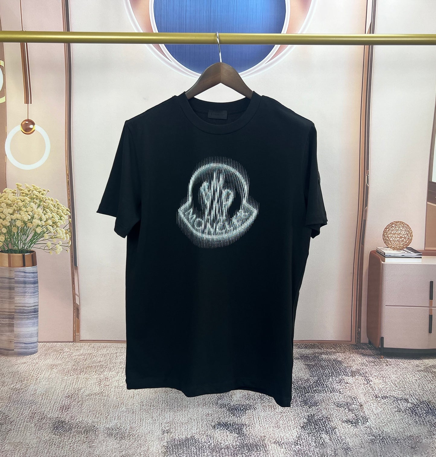 탑몽클  / MC 흐릿한 로고 티셔츠