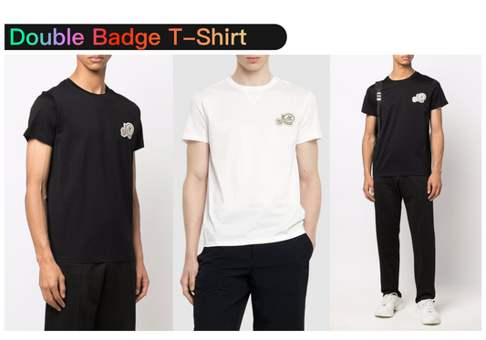 탑몽클X  / MC 더블 티셔츠