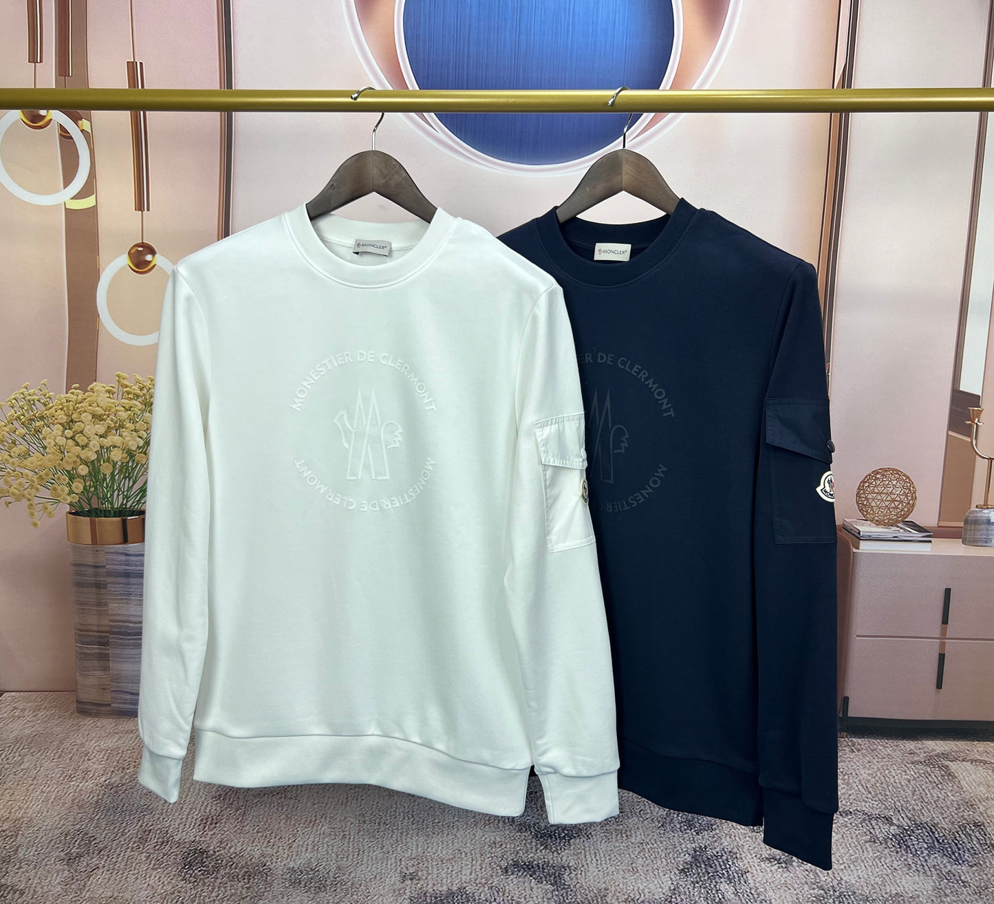 탑몽클 / MC 작업복 라운드 맨투맨