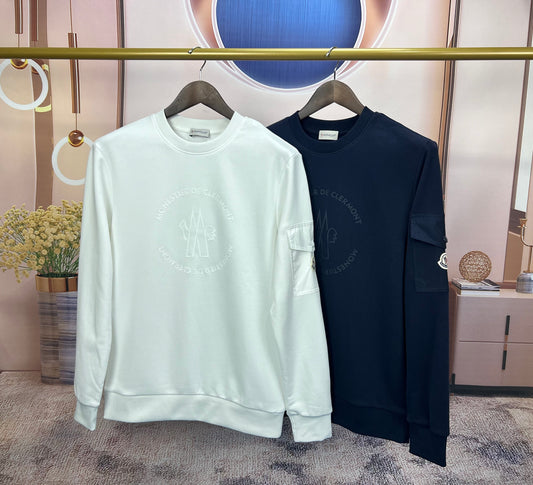 탑몽클 / MC 작업복 라운드 맨투맨