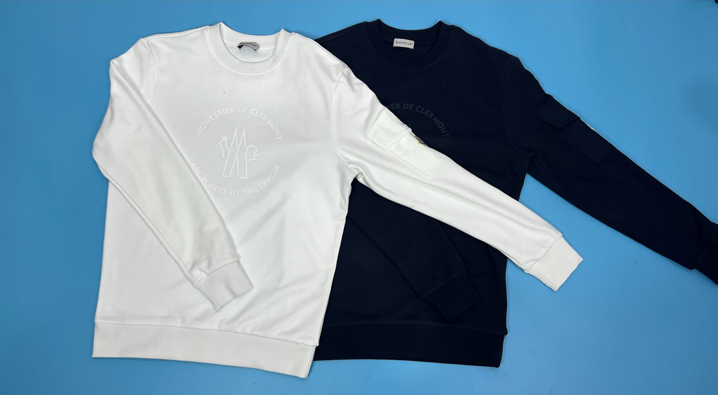 탑몽클 / MC 작업복 라운드 맨투맨