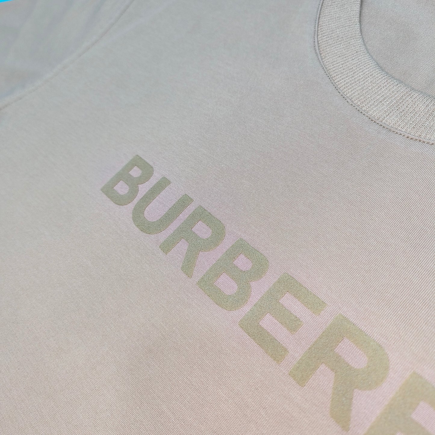 탑몽클x / 버버리 Flocking  남성 반팔 티셔츠