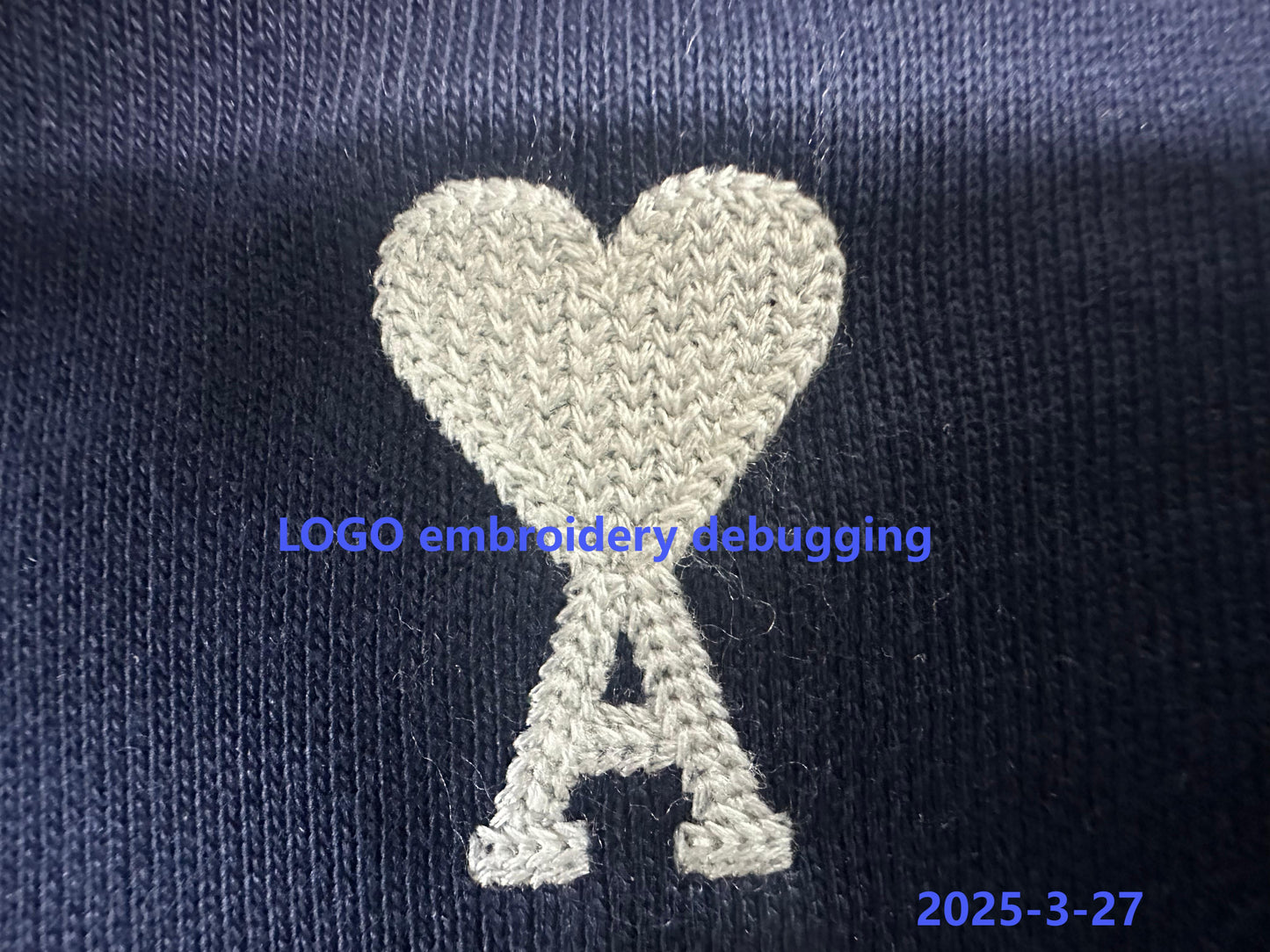 탑아미 / 아미 2025년형 화이트 와펜 후드집업 white badge zipper hoodie