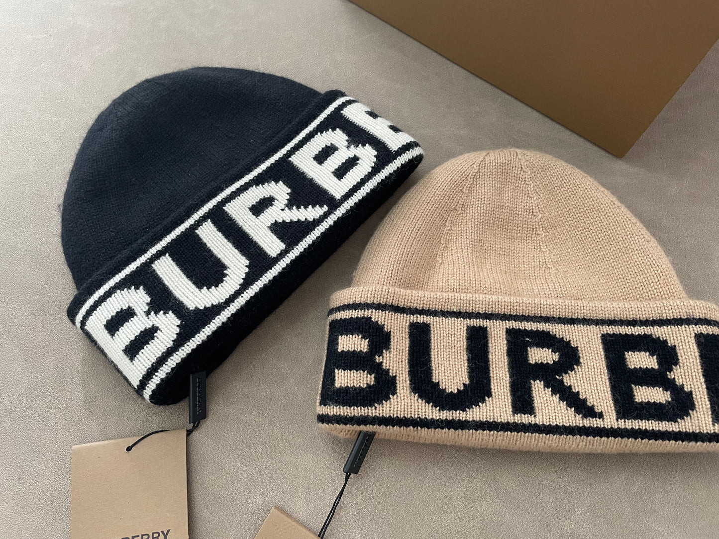 웨이브/버버리 모자