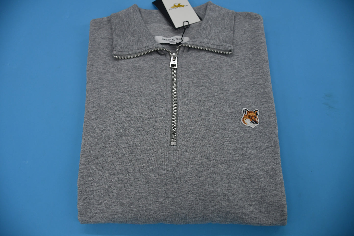 탑키츠네 / 메종키츠네 반집업 ,단홍폭스반하이넥후드