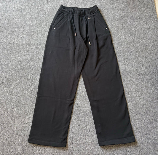 베어 / 우영미 25년 끈와이드팬츠 블랙