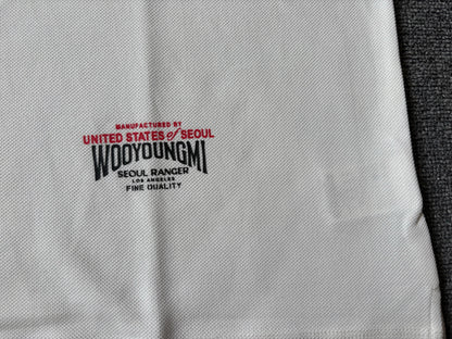 베어 / 우영미 니트넥 폴로 화이트 카라티