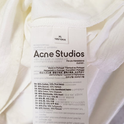 탑아크네 / 아크네스튜디오 letter printed long sleeve T-shirt