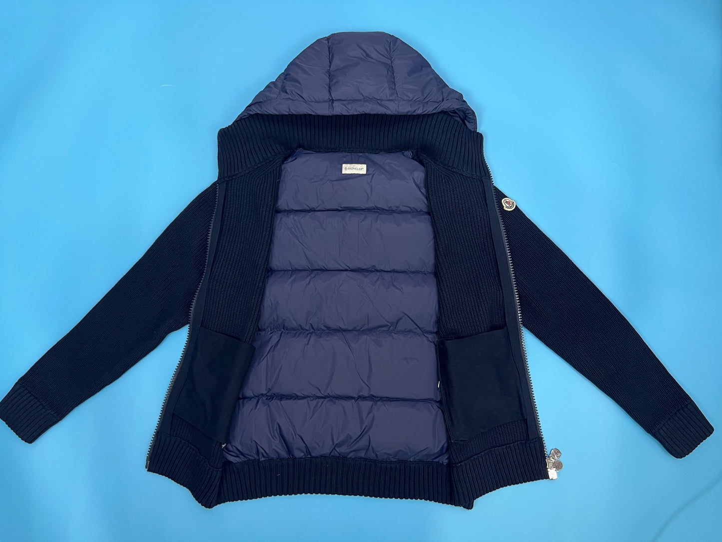 탑몽클  / MC 빈티지 니트 다운