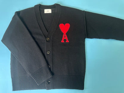 탑아미 / 아미 24년 울  카디건 스웨터