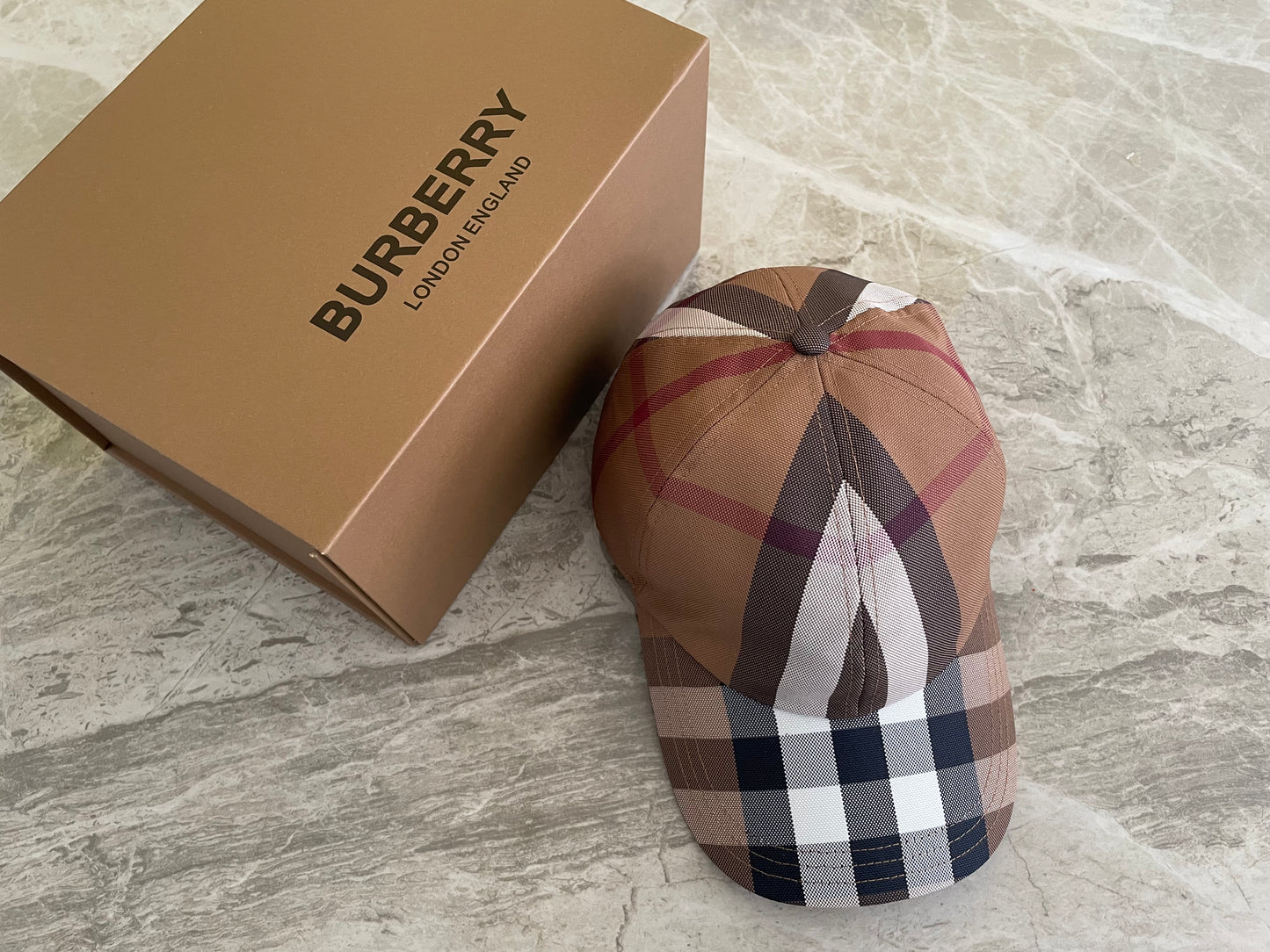 웨이브/버버리 모자