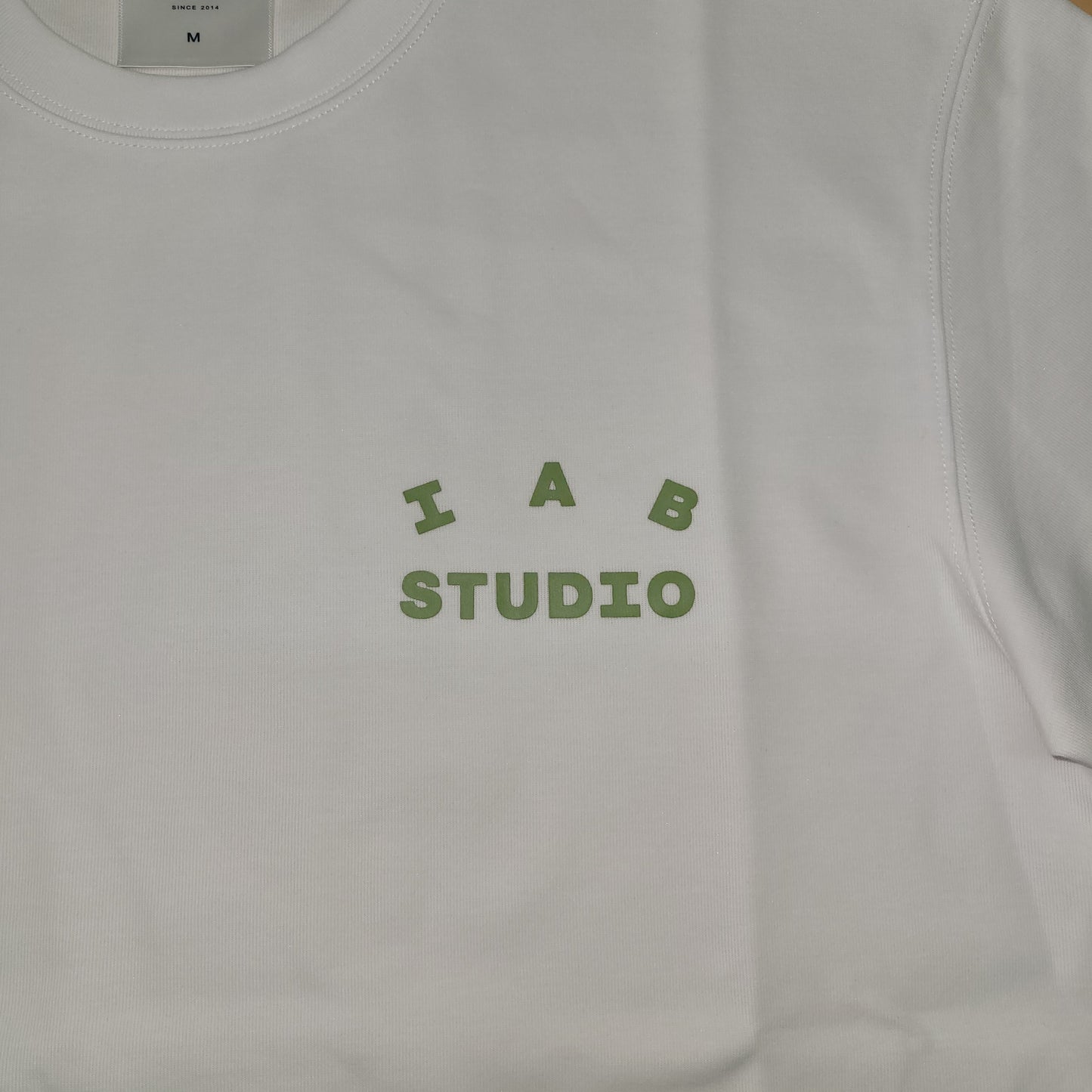 탑아이앱 / 아이앱 티셔츠 화이트 라이트 그린