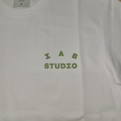 탑아이앱 / 아이앱 티셔츠 화이트 라이트 그린