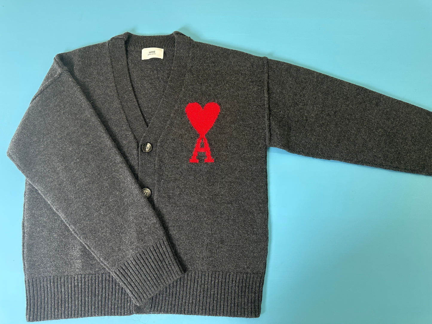 탑아미 / 아미 24년 울  카디건 스웨터