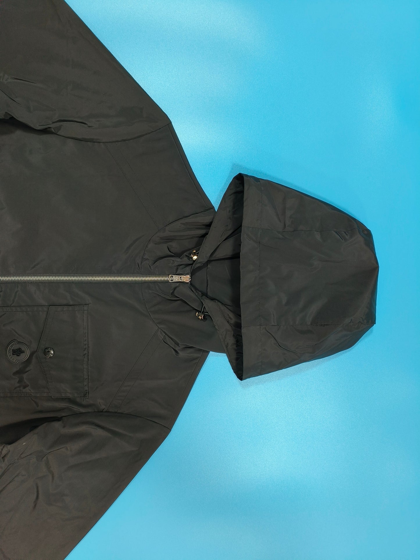 탑몽클X  / MC 메탈 레더 기능성 재킷