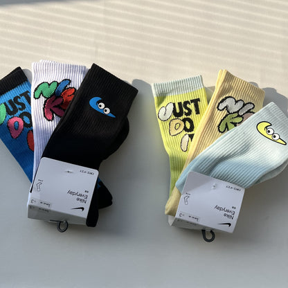 CND / 나이키 캐릭터 양말 3켤레