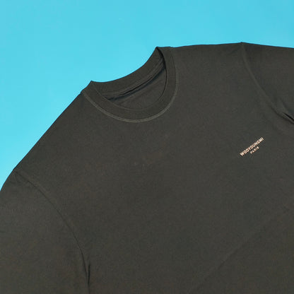 탑우영미 / 우영미 반팔티 , 코튼 스퀘어 라벨 티셔츠