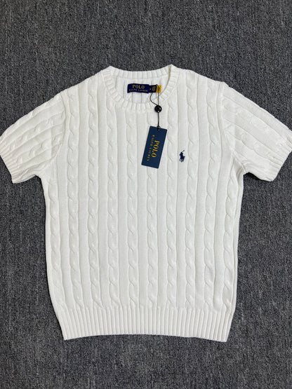 탑폴로 / 폴로 여성 꽈베기 니트 탑