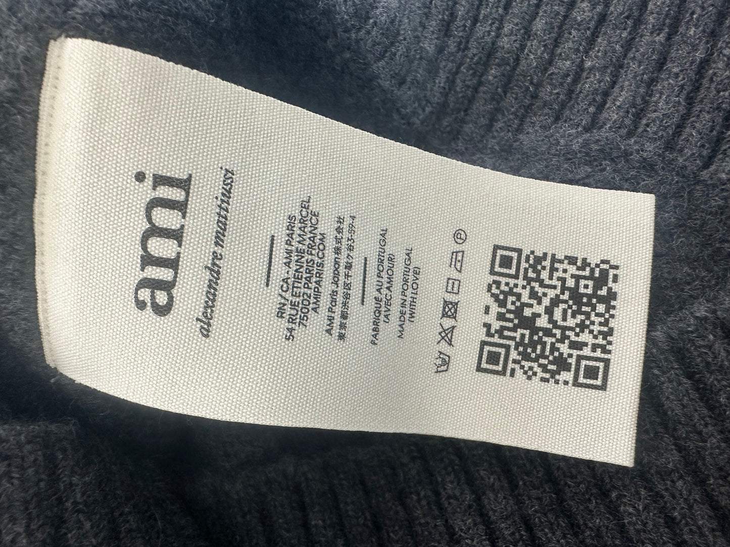 탑아미 / 아미 24년 울  카디건 스웨터