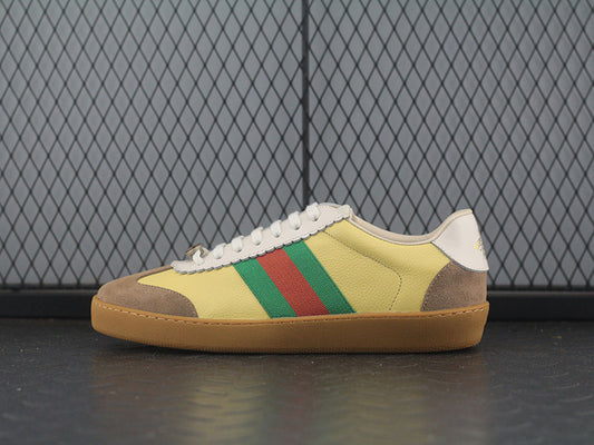 MEC /구찌 남성 가죽 스니커즈