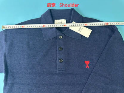 탑아미 / 아미 니트 카라 폴로티