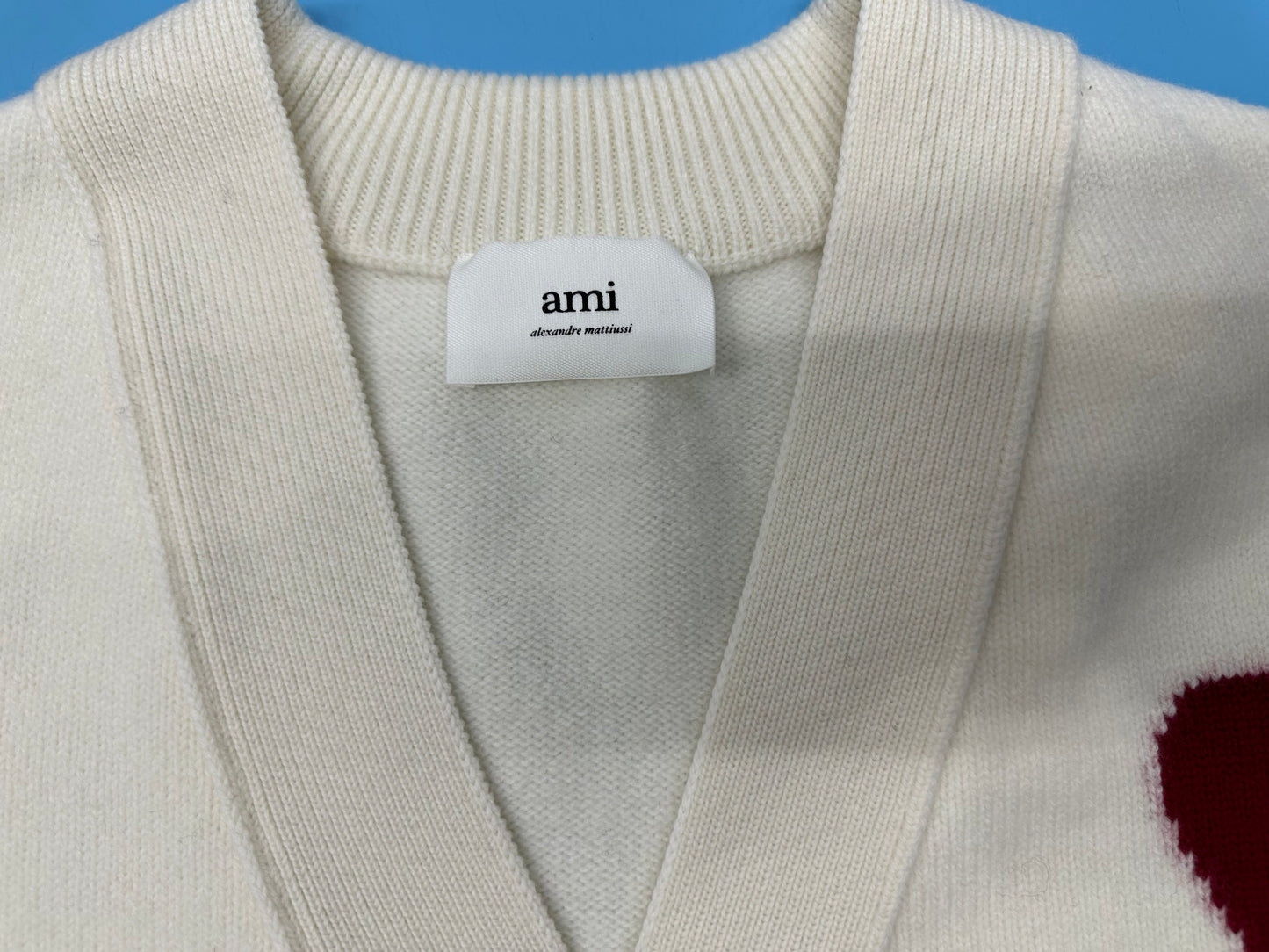 탑아미 / 아미 24년 울  카디건 스웨터