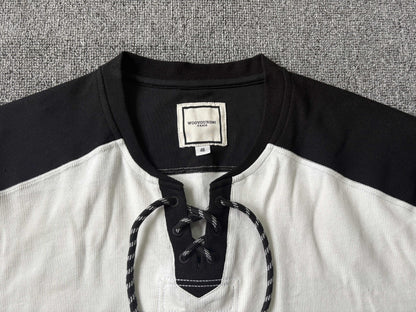 베어 / 우영미 럭비티 , WOO-5291 럭비 유니온 긴팔 화이트