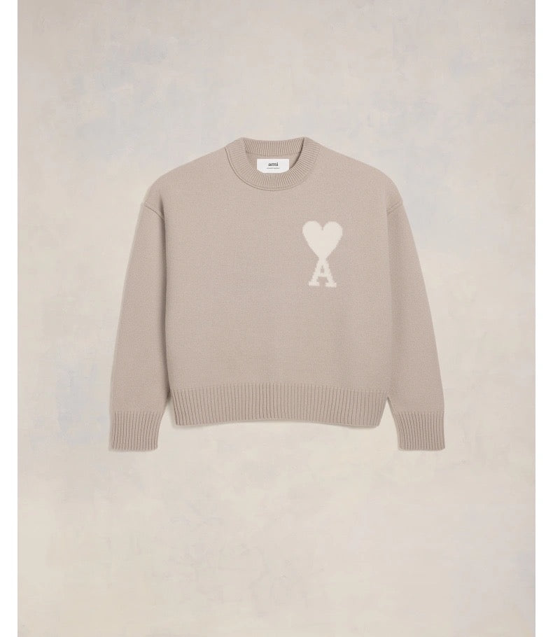 탑아미 / 아미 메리노울  라운드 스웨터