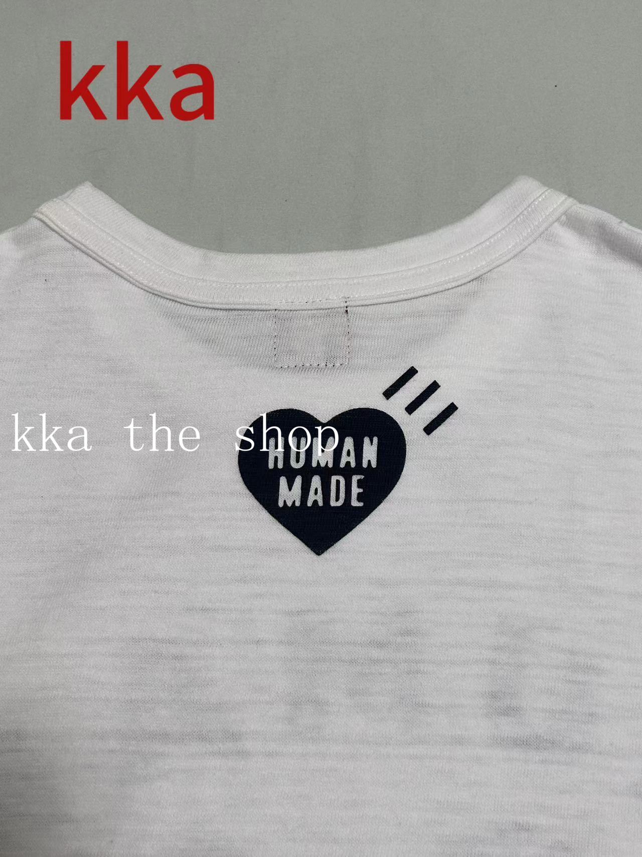 kka / 휴먼메이드 반팔티 ,  HUMAN MADE Tiger short sleeve black