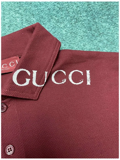 타일공장 / 구찌 남성 폴로넥 반팔 셔츠