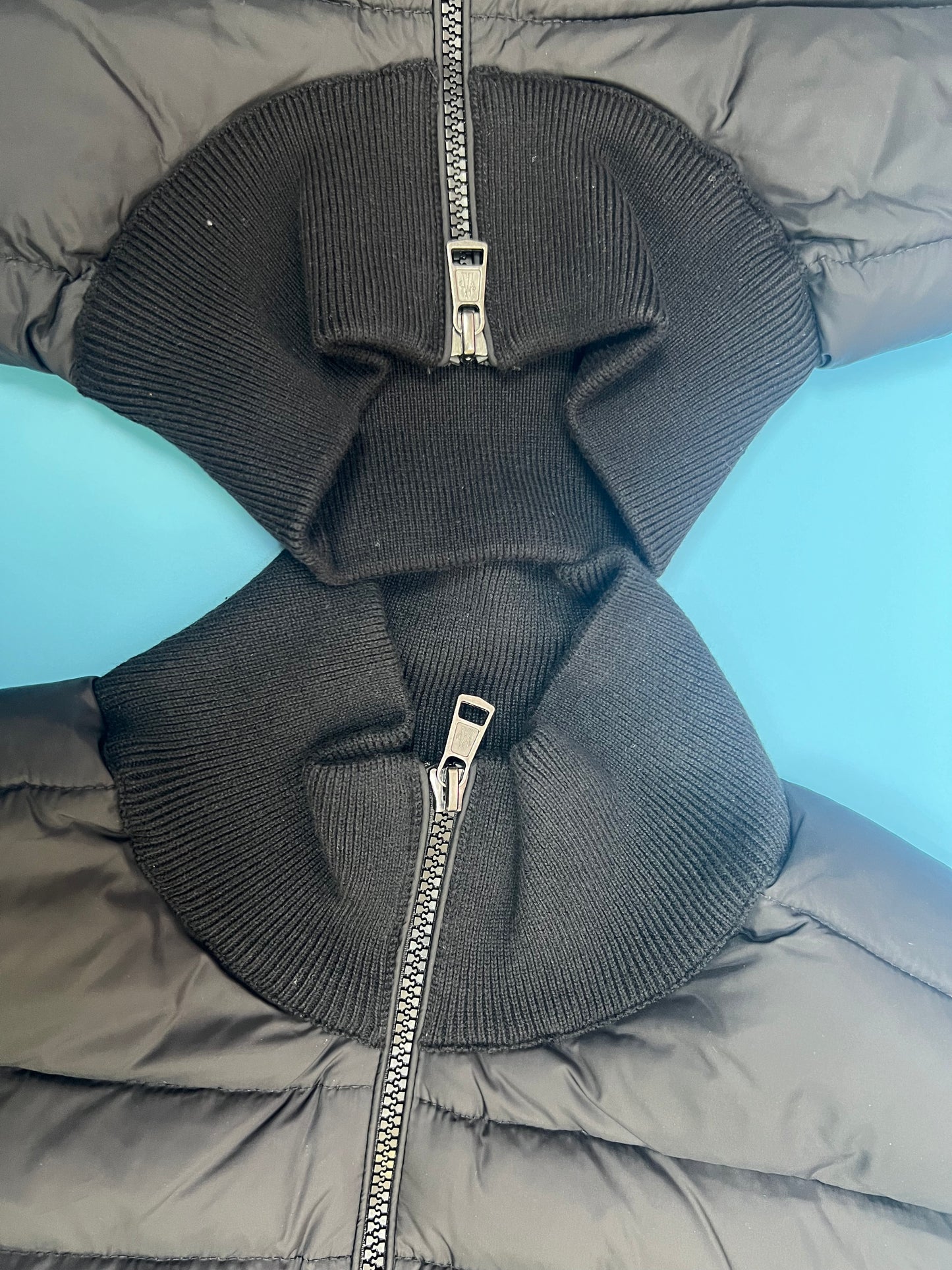 탑몽클 / MC 방수 클래식 니트 다운