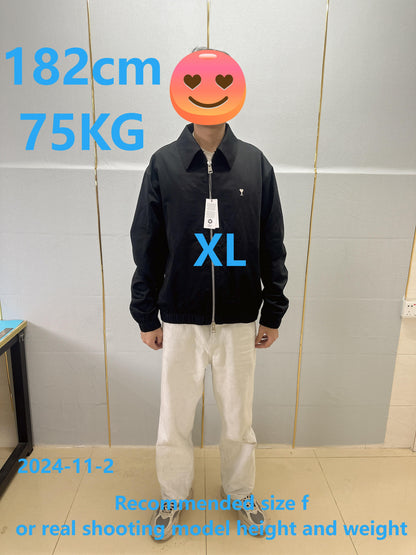 탑아미 / 메탈 카라 집업 자켓