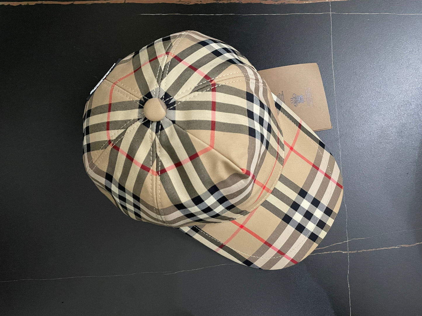 웨이브/버버리 모자