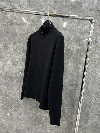 대리석 / 디올 CD 로고 울 블렌드 니트 집업