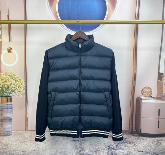 탑몽클 / MC 스트라이프 커프 면 카디건