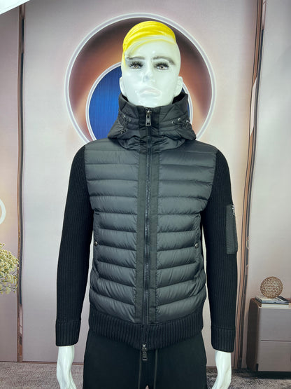 탑몽클 / MC 후드 니트 다운