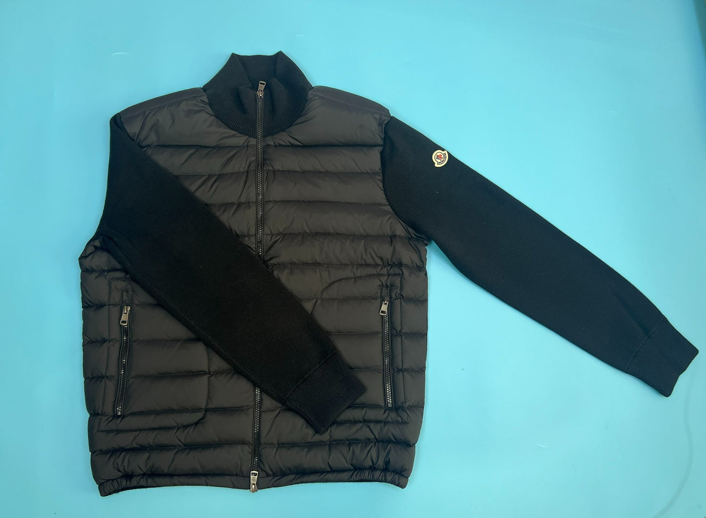 탑몽클 / MC 방수 클래식 니트 다운