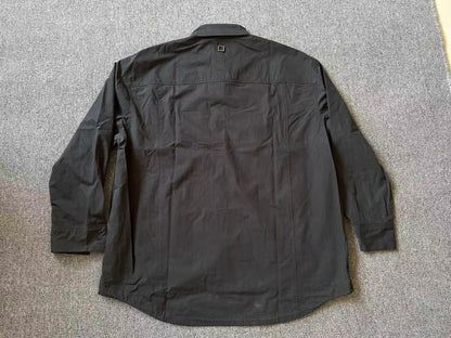 베어 / 우영미 블랙 셔츠 , WOO-5293 25년 블라우스흑색