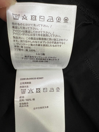 탑몽클  / MC 소가죽 로고 티셔츠